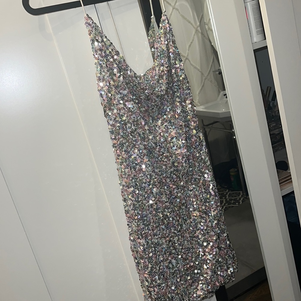 Sequin Sparkly Party Dress